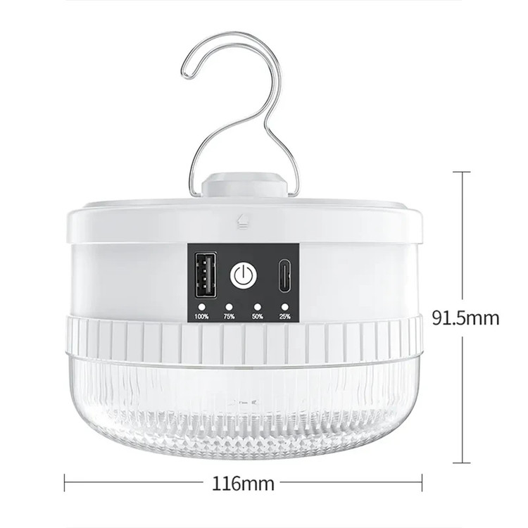 چراغ آویز چادر دی پی مدل DP-7823B (اورجینال)